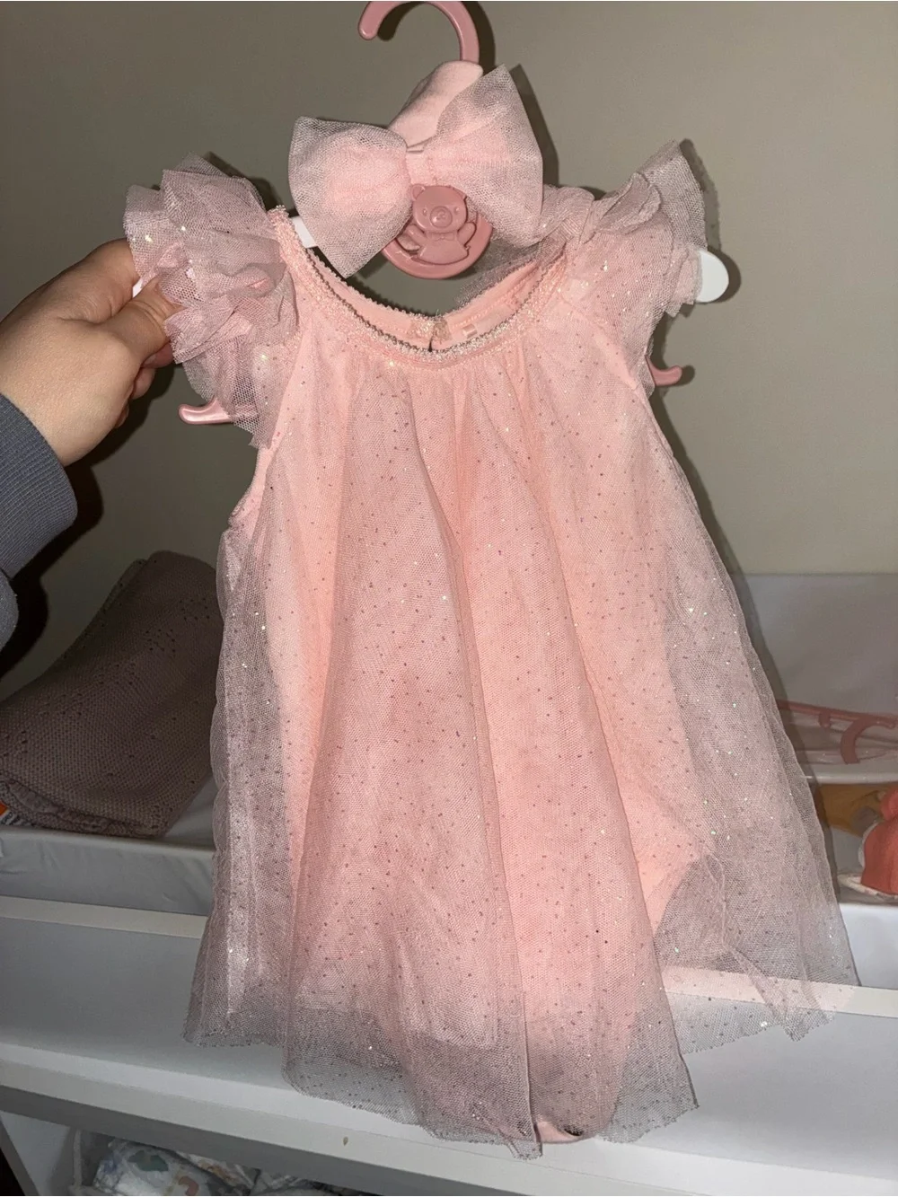 N/A pink tulle